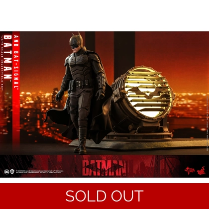 Hot Toys – The Batman - 1/6th scale Batman and Bat-Signal Collectible Set